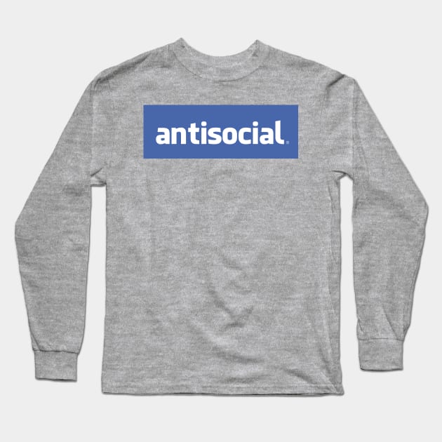 antisocial Long Sleeve T-Shirt by FDNY